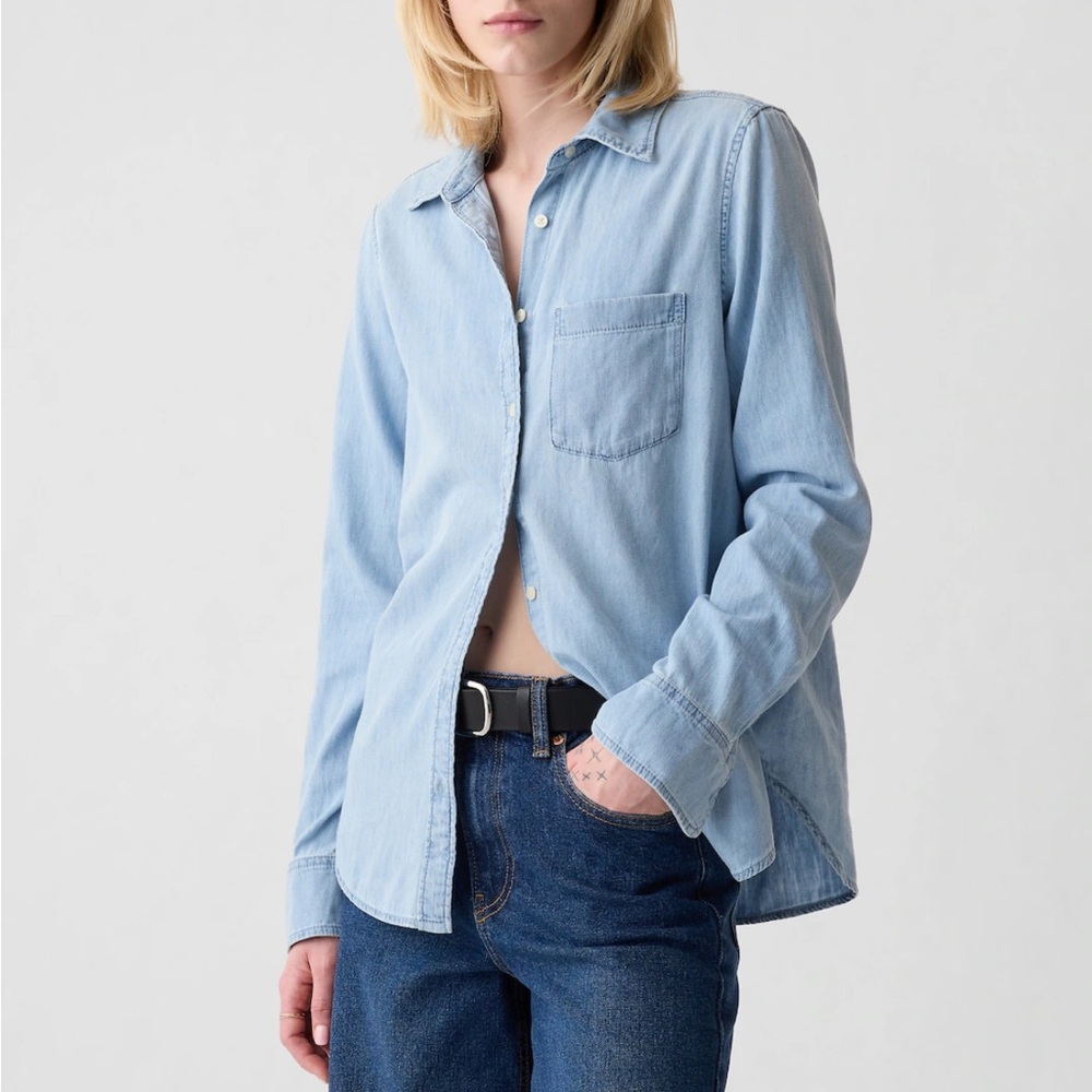 Gap Organic Cotton Denim Shirt